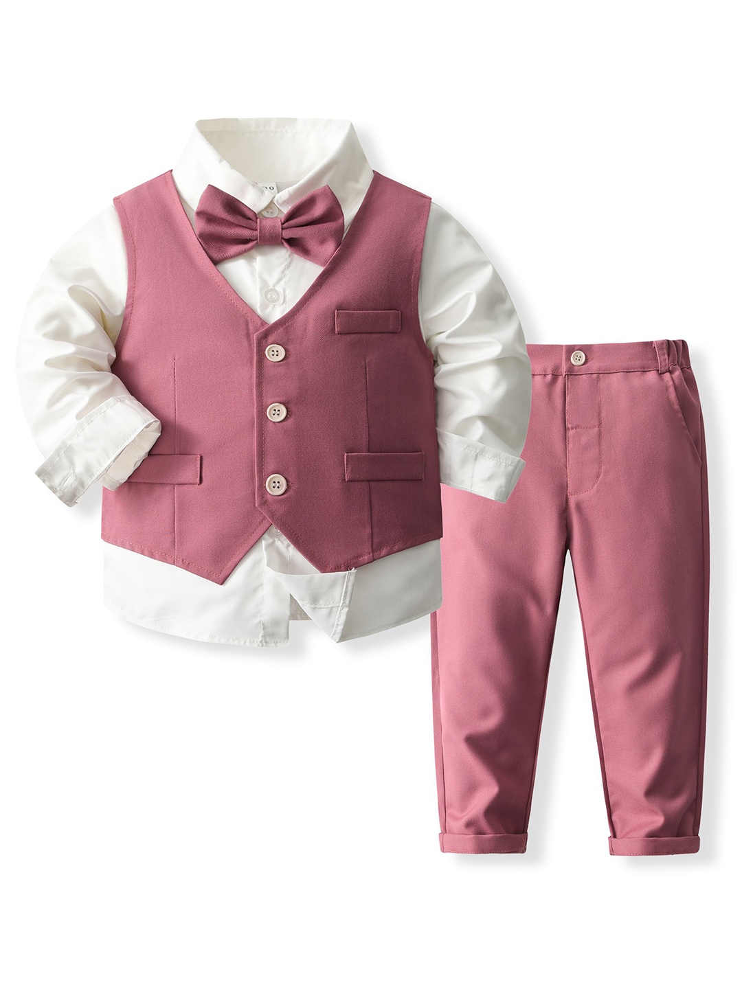 

StyleCast x Revolte Boys Shirt with Trousers, Blue