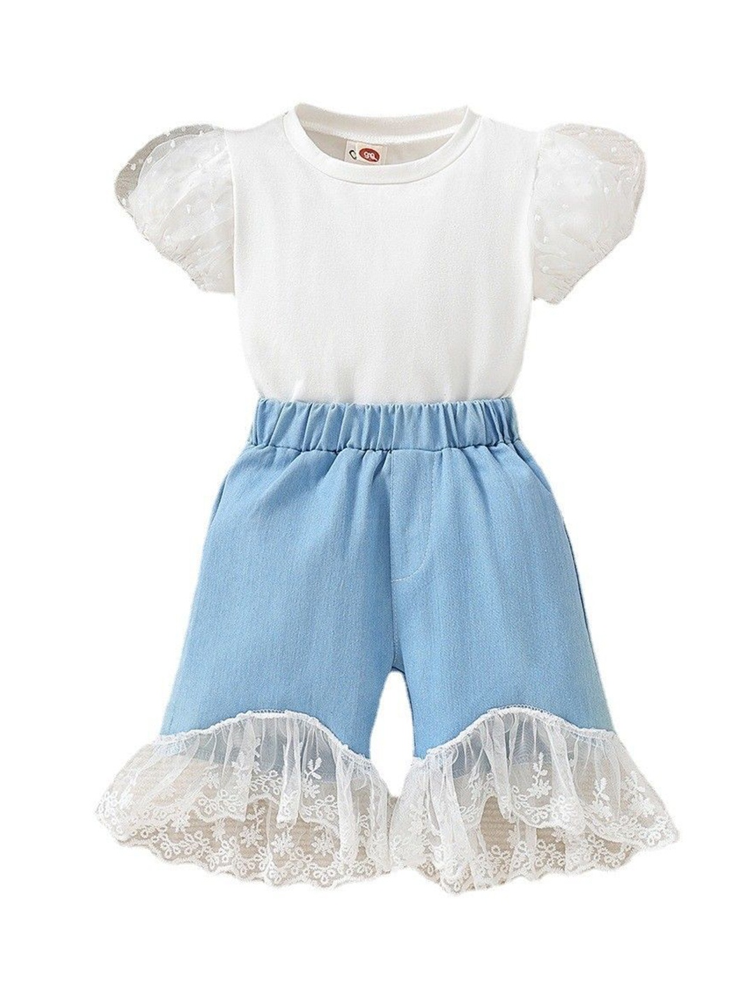 

StyleCast x Revolte Girls Top with Shorts, Blue