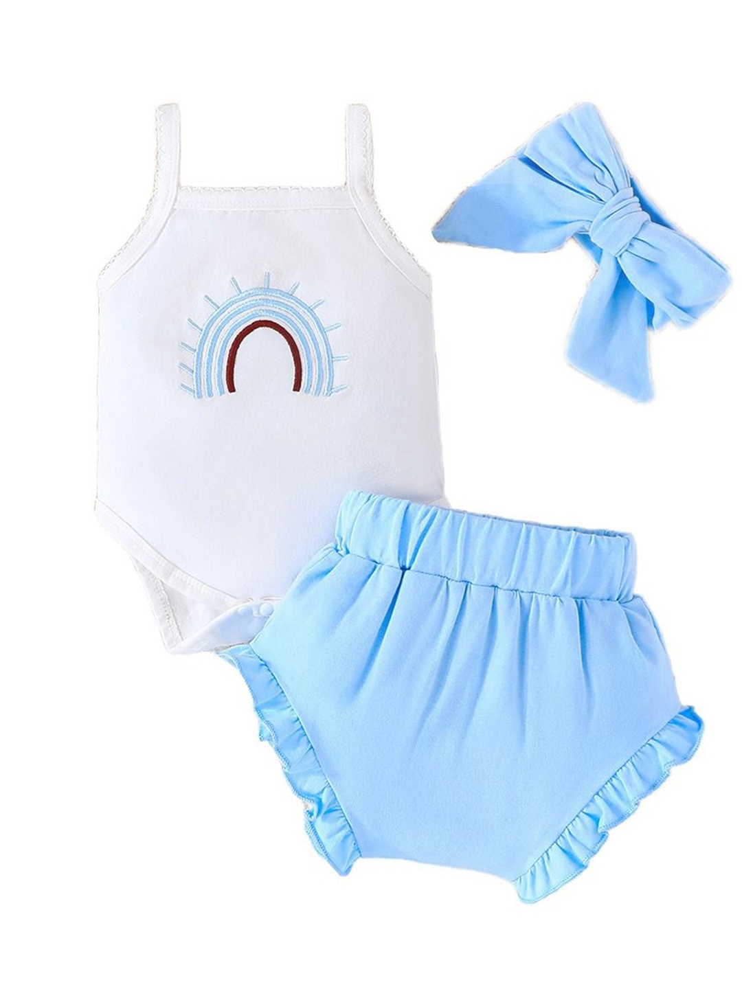 

StyleCast x Revolte Girls Top with Shorts, Blue