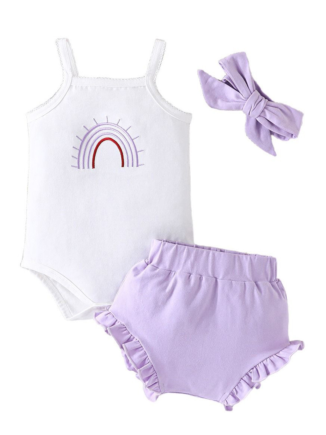 

StyleCast x Revolte Girls Top with Shorts, Purple