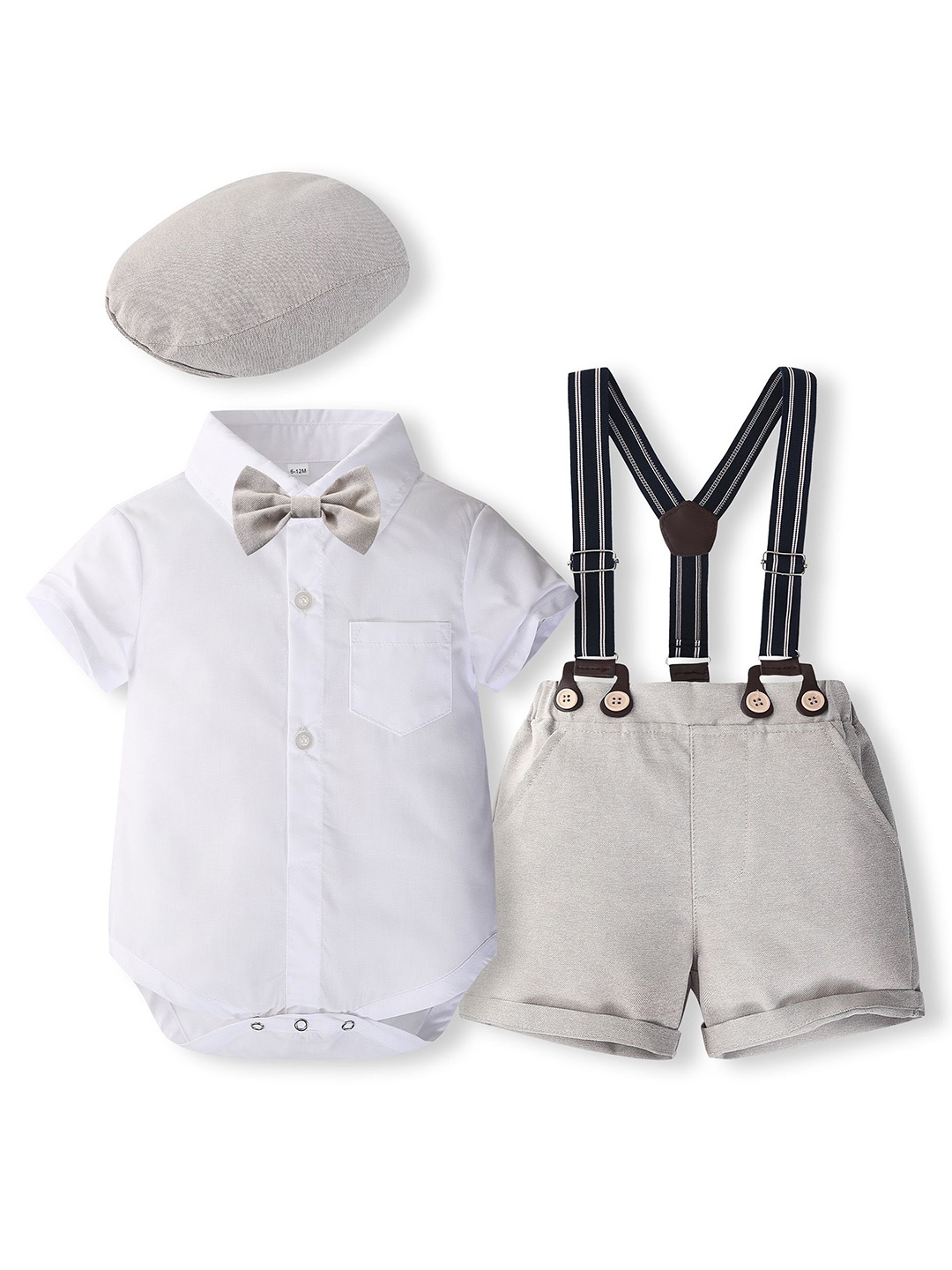

StyleCast x Revolte Boys Shirt with Trousers, White