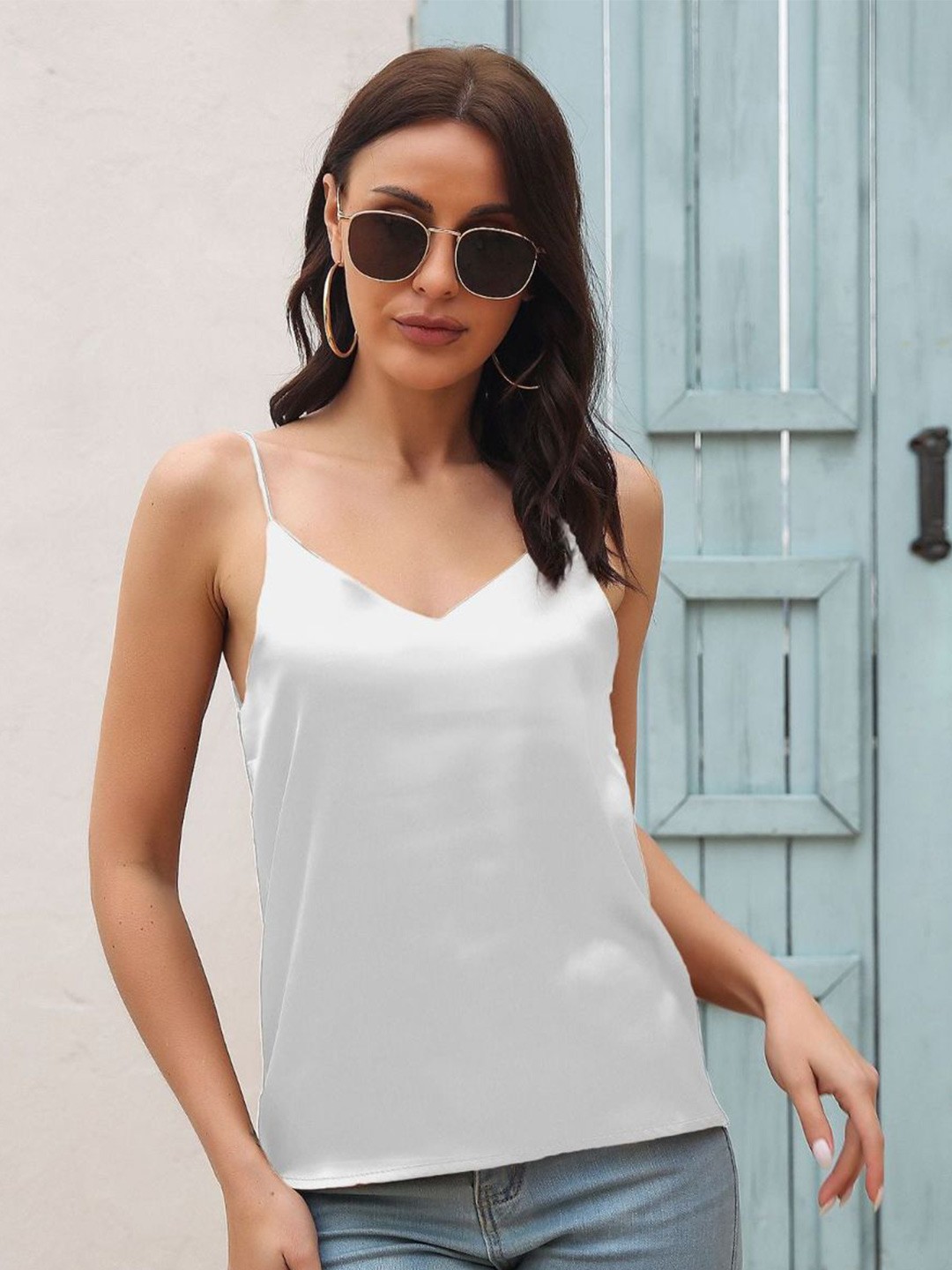 

4WRD by Dressberry Top, White