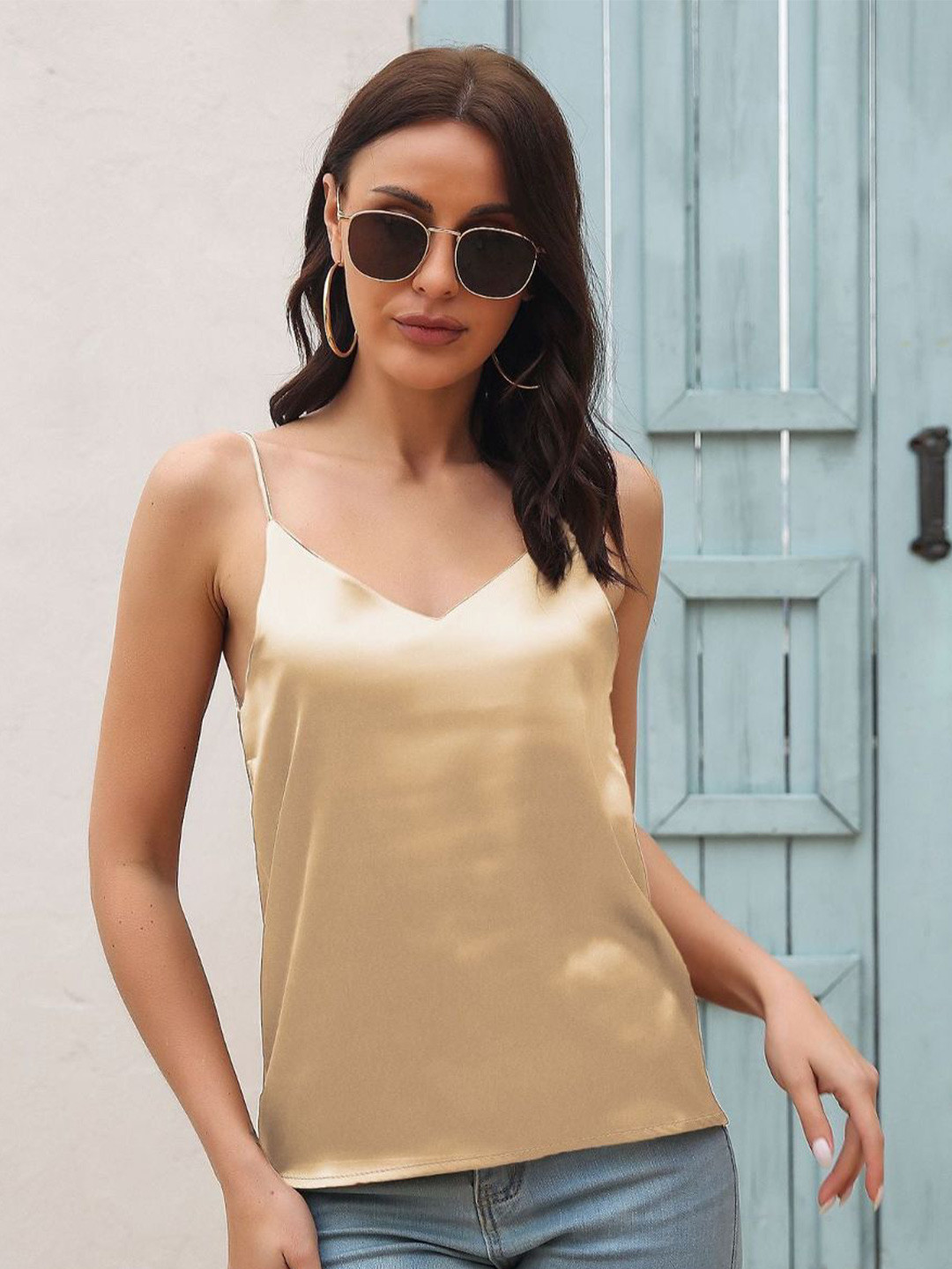 

4WRD by Dressberry Top, Champagne