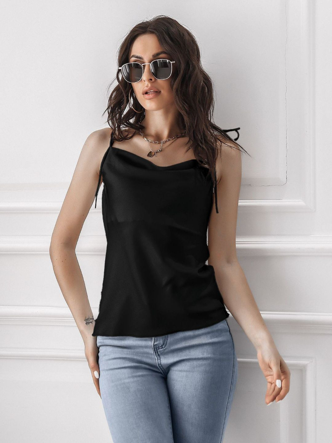 

4WRD by Dressberry Top, Black