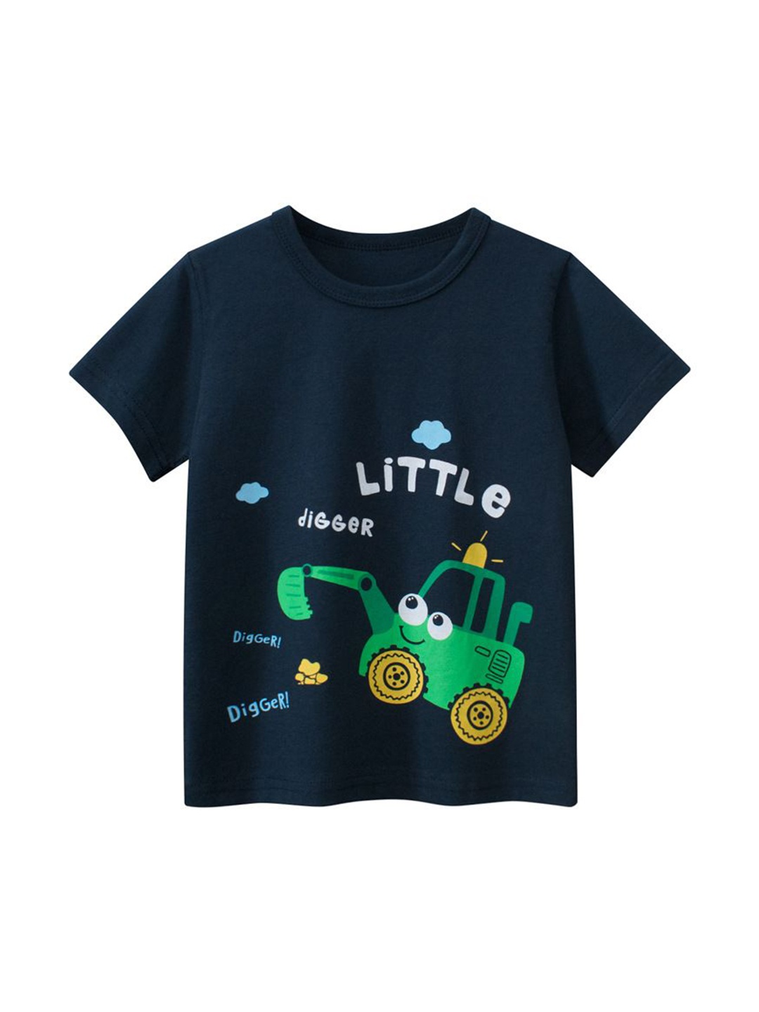 

StyleCast x Revolte Boys Printed Applique T-shirt, Navy blue