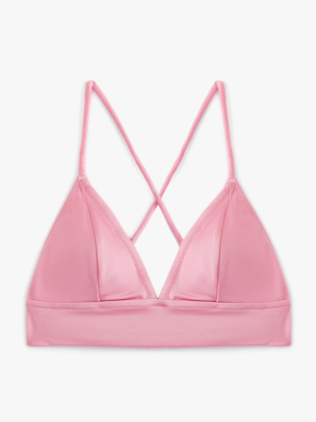 

Koton Swim Bikini Bra, Pink