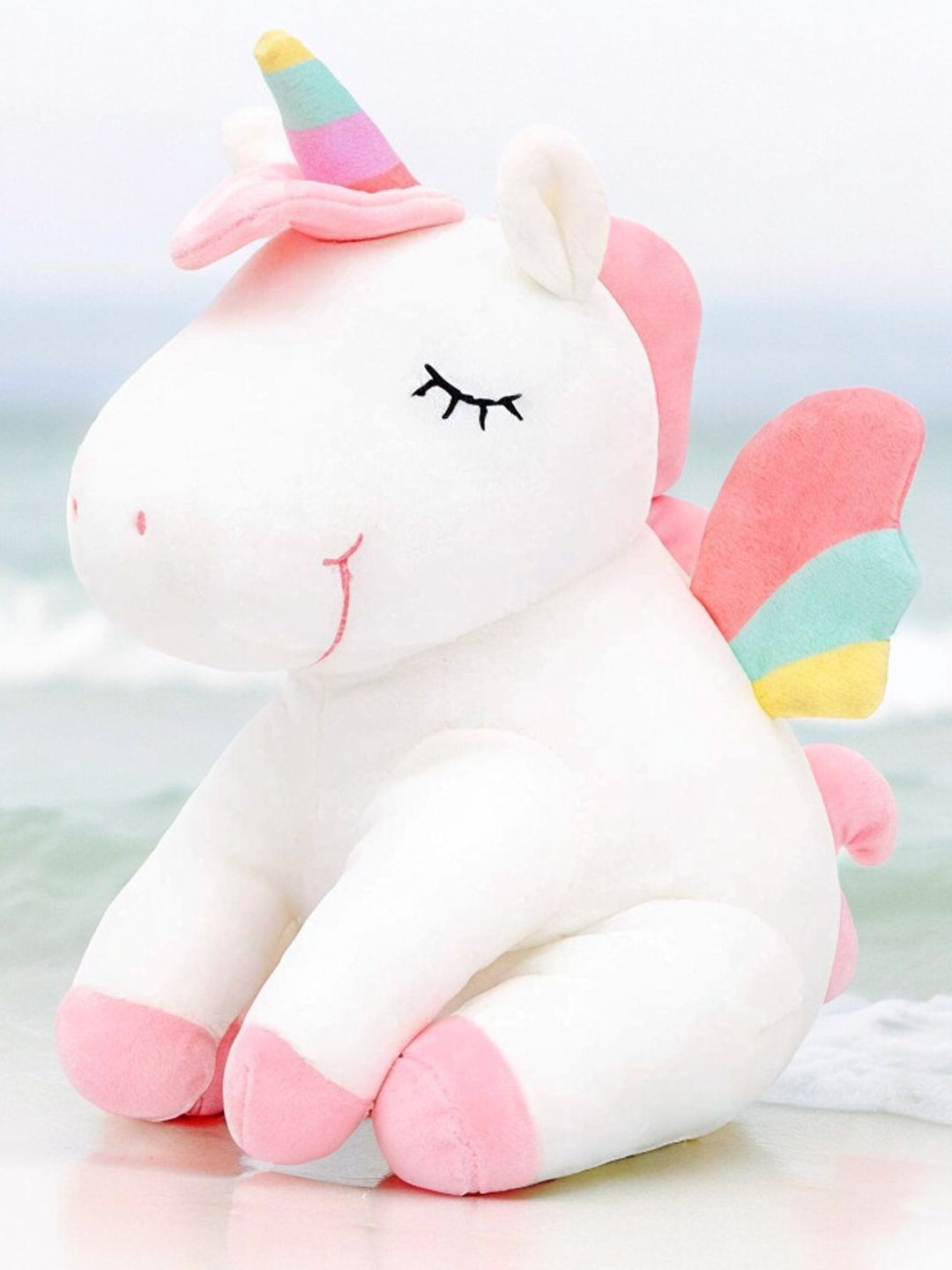 

Xivir Microfibre Filled Non-Allergic Soft Toy Soft Toys and Dolls, White