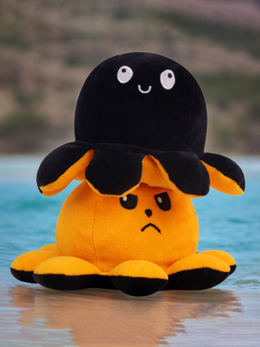 

Xivir Microfibre Filled Non-Allergic Soft Toy Soft Toys and Dolls, Black