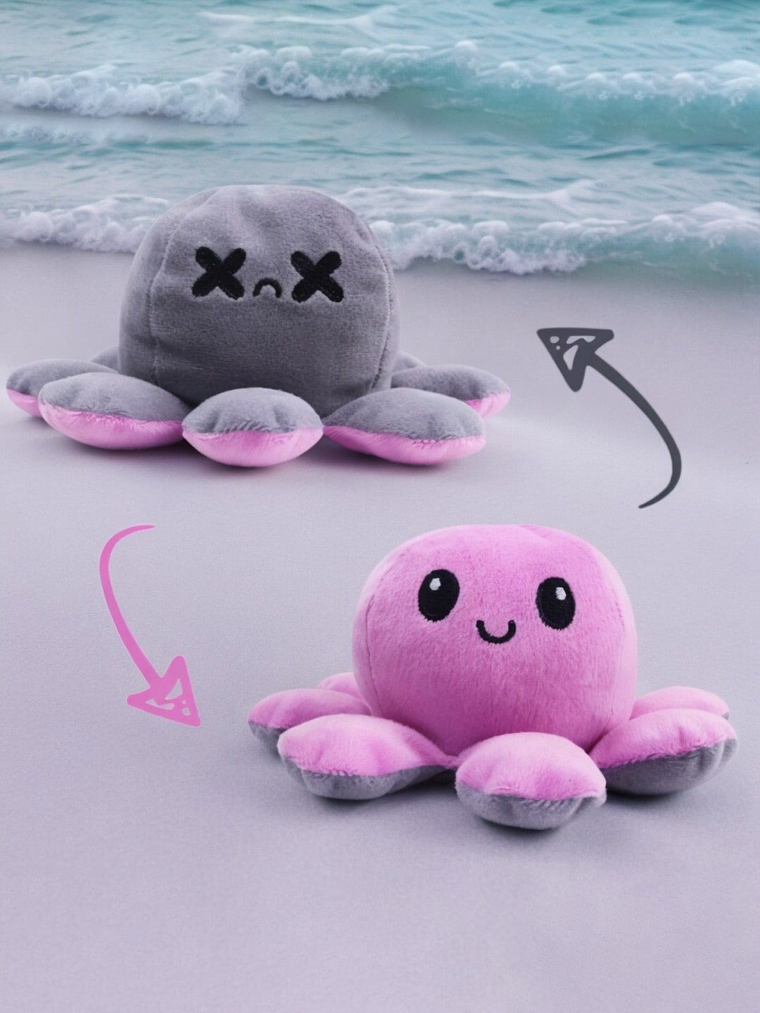 

Xivir Microfibre Filled Non-Allergic Soft Toy Soft Toys and Dolls, Grey