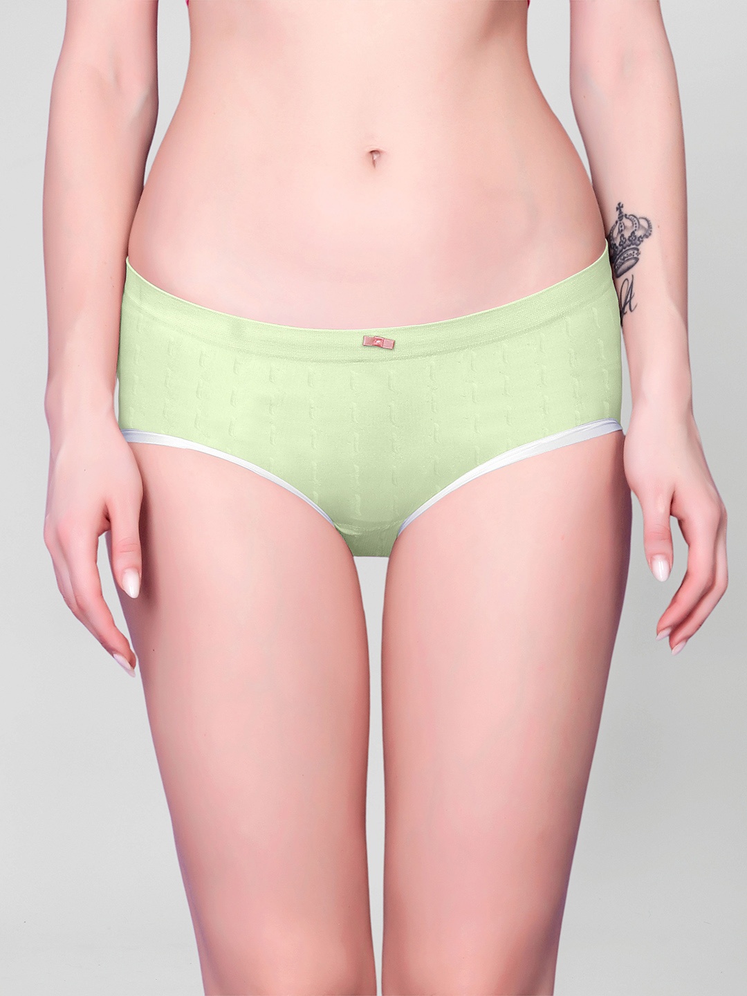 

Spiaty Mid Rise Hispter Briefs GP112_G, Green