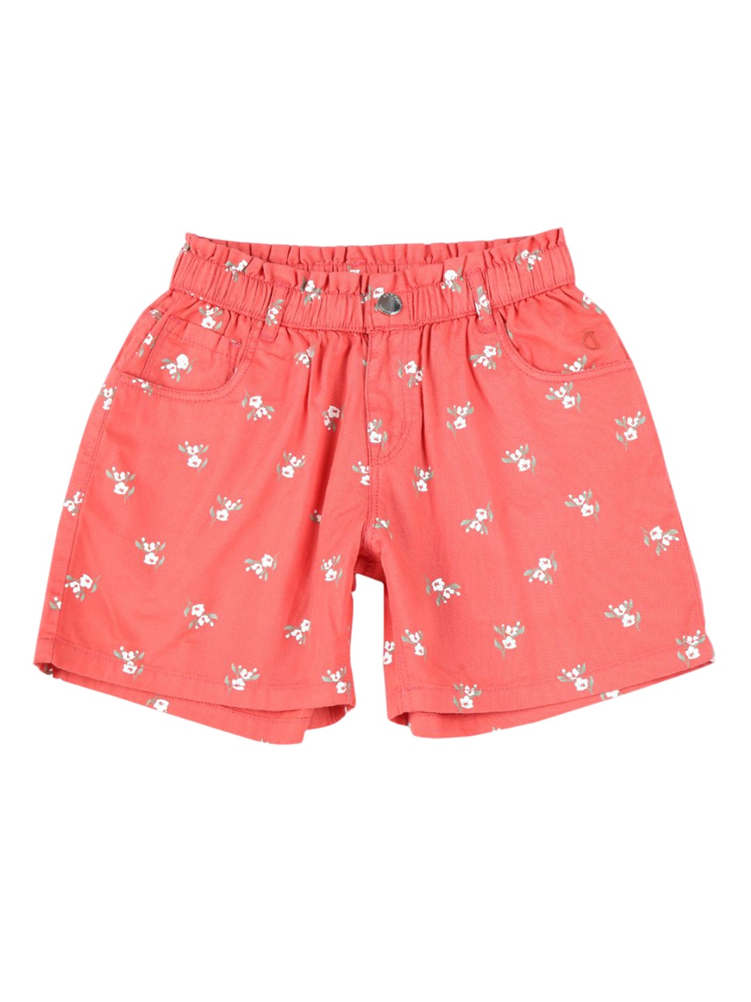 

Gini and Jony Girls Printed Shorts, Pink