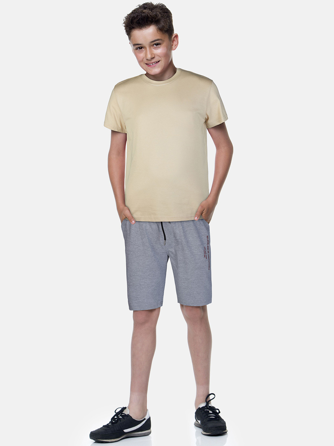 

Gini and Jony Boys Shorts, Grey
