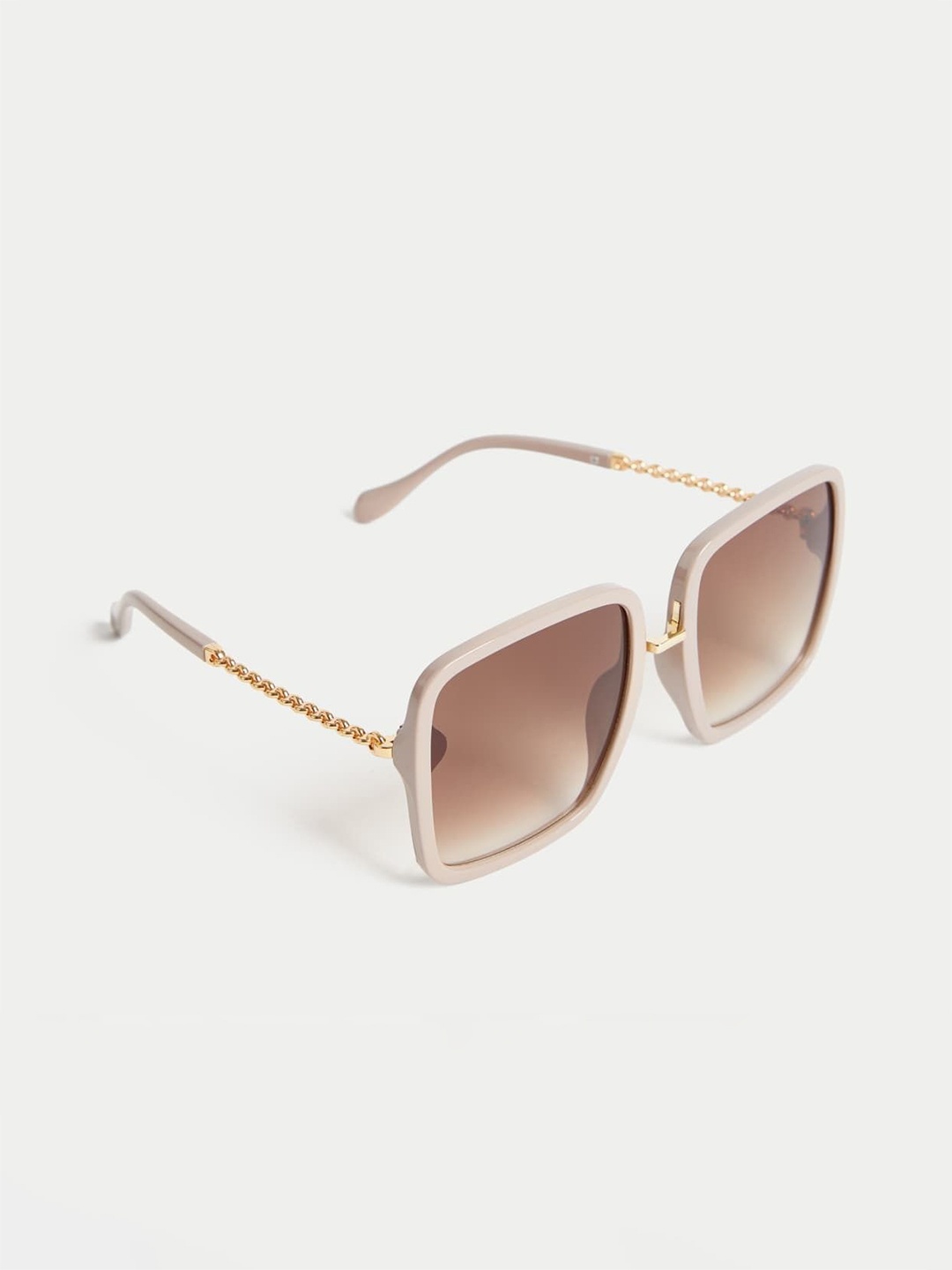 

Marks & Spencer Women Square Sunglasses with UV Protected Lens, Brown