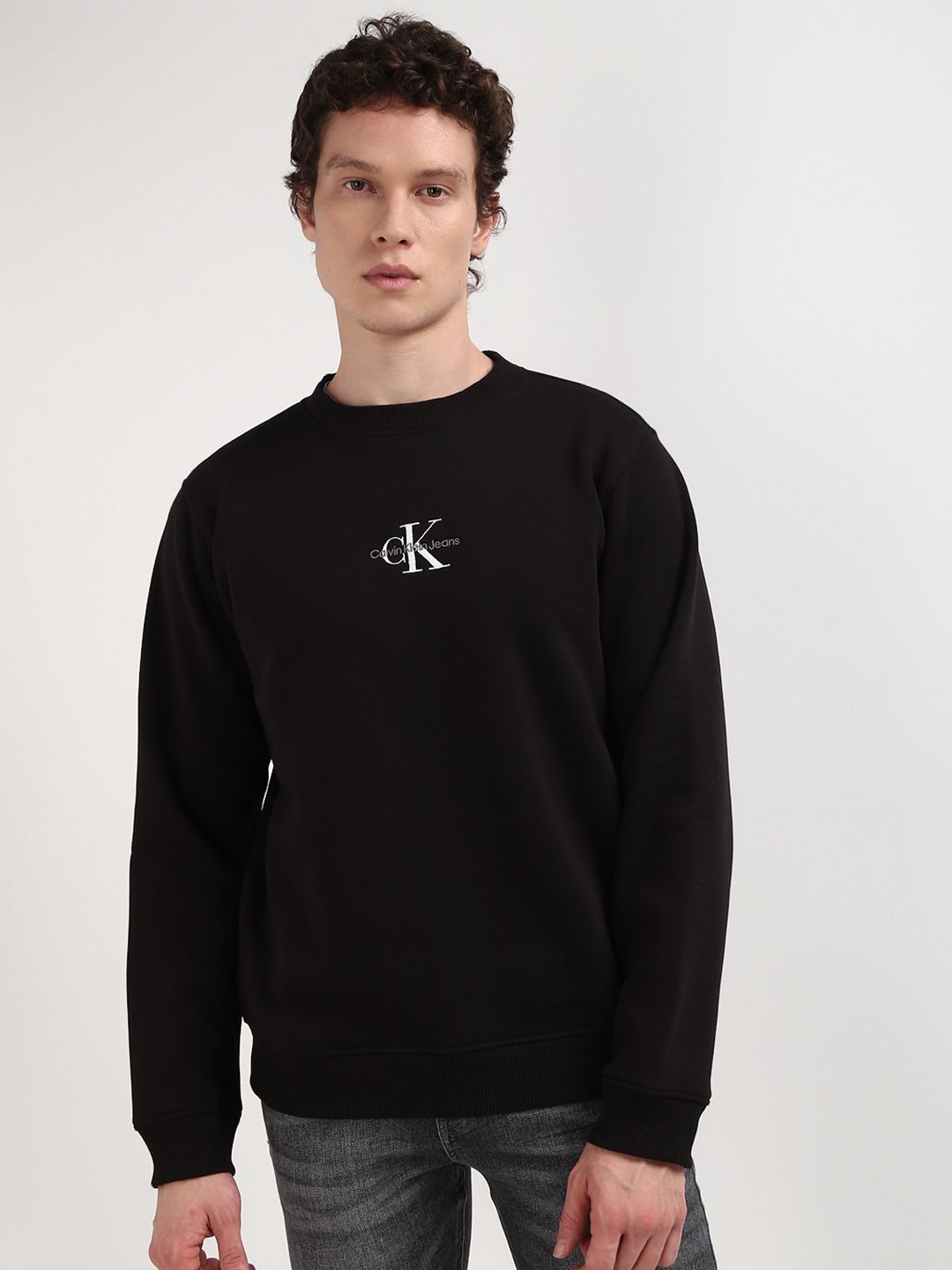 

Calvin Klein Jeans Men Sweatshirt, Black