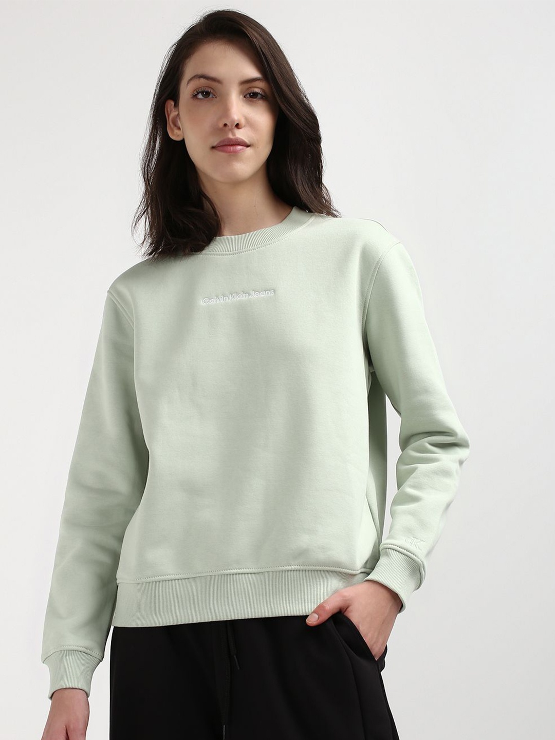 

Calvin Klein Jeans Women Sweatshirt, Green