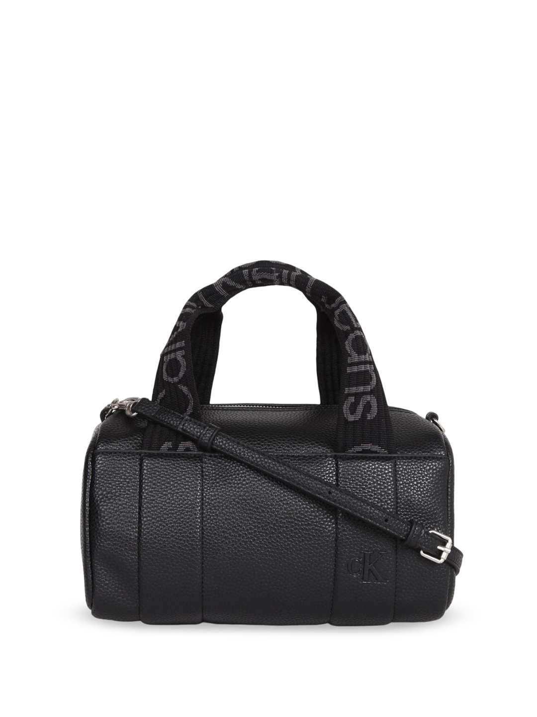 

Calvin Klein PU Bowling Handheld Bag, Black
