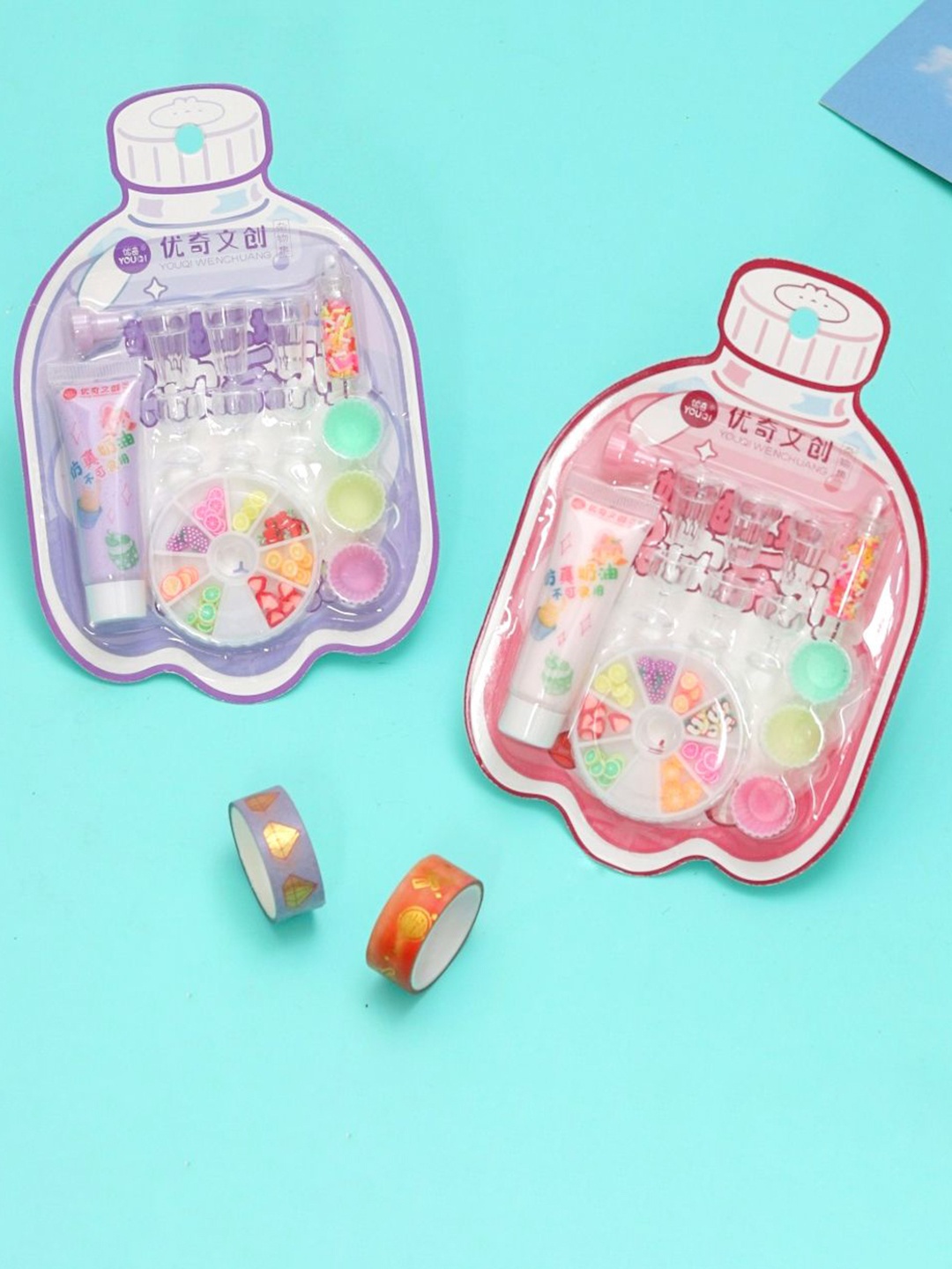 

Yellow Bee Cup Cakes & Ice cream Craft Kits, Pink