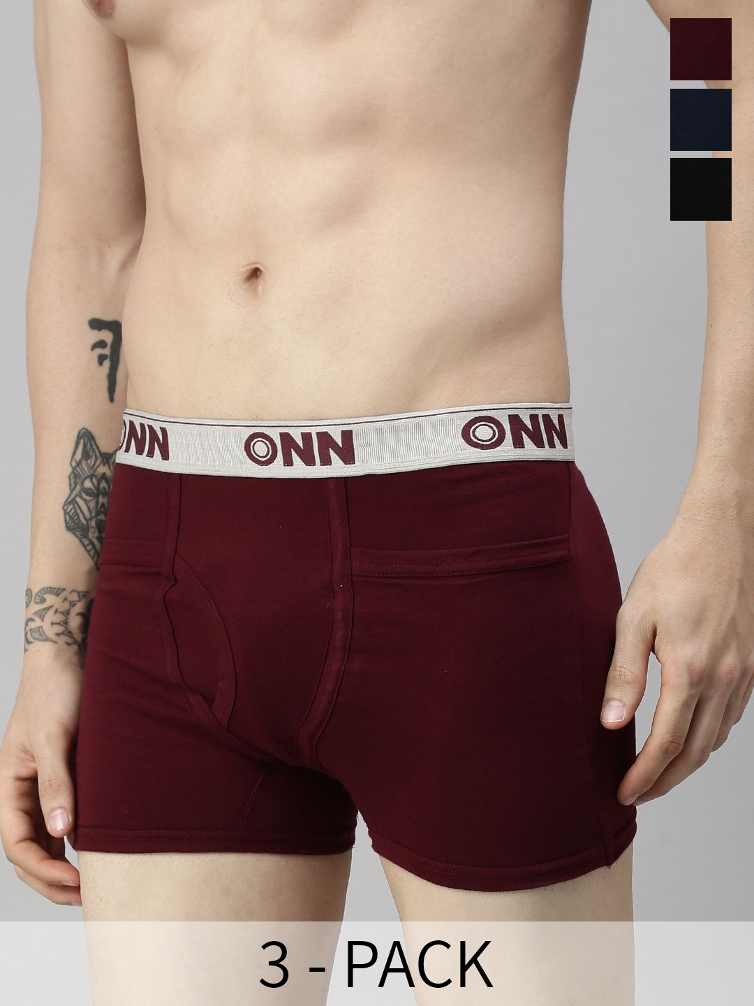 

ONN Pack Of 3 Assorted Trunks ONN_260_AST1_3PC, Multi