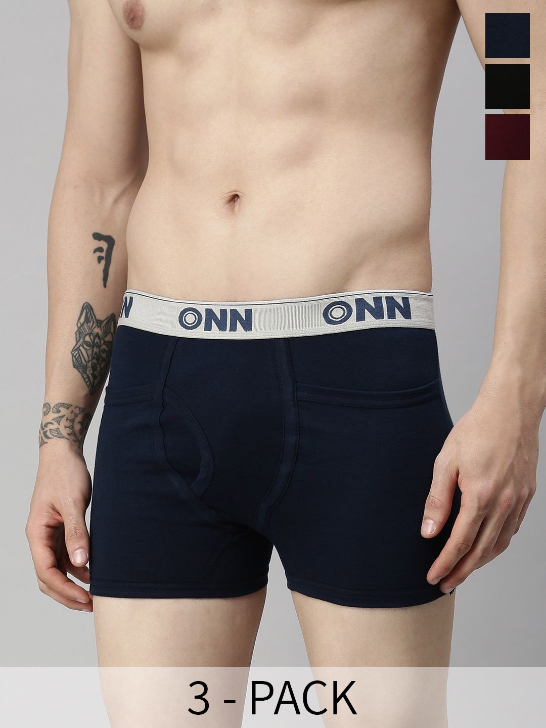 

ONN Pack Of 3 Assorted Trunks ONN_260_AST1_3PC