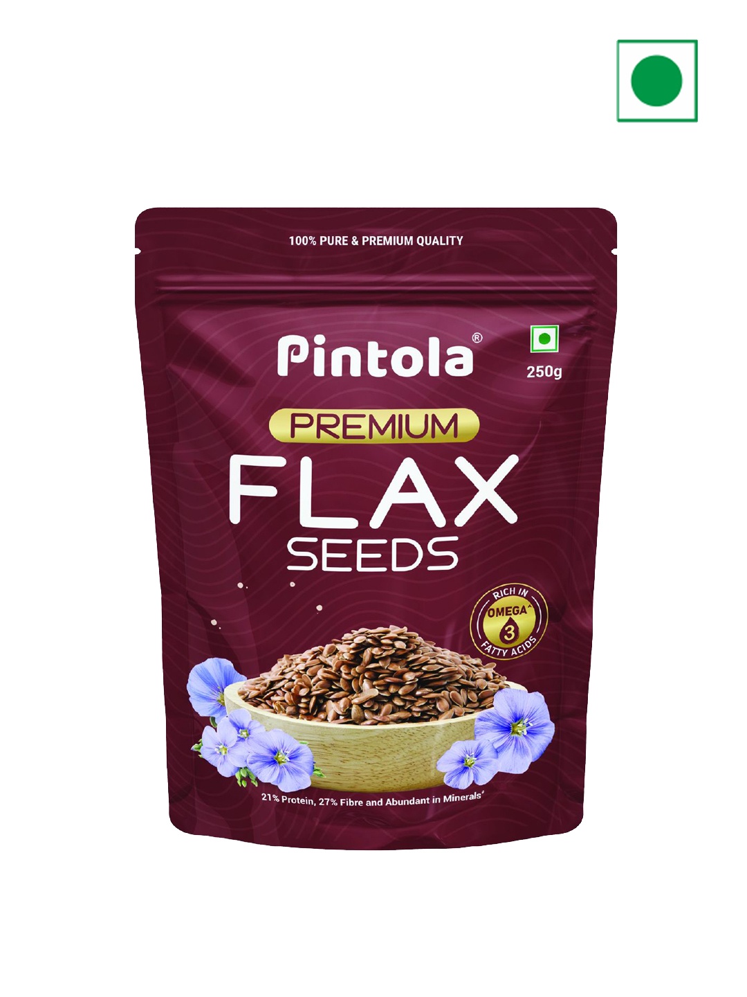 

Pintola Brown Premium Flax Seeds - 250 gm