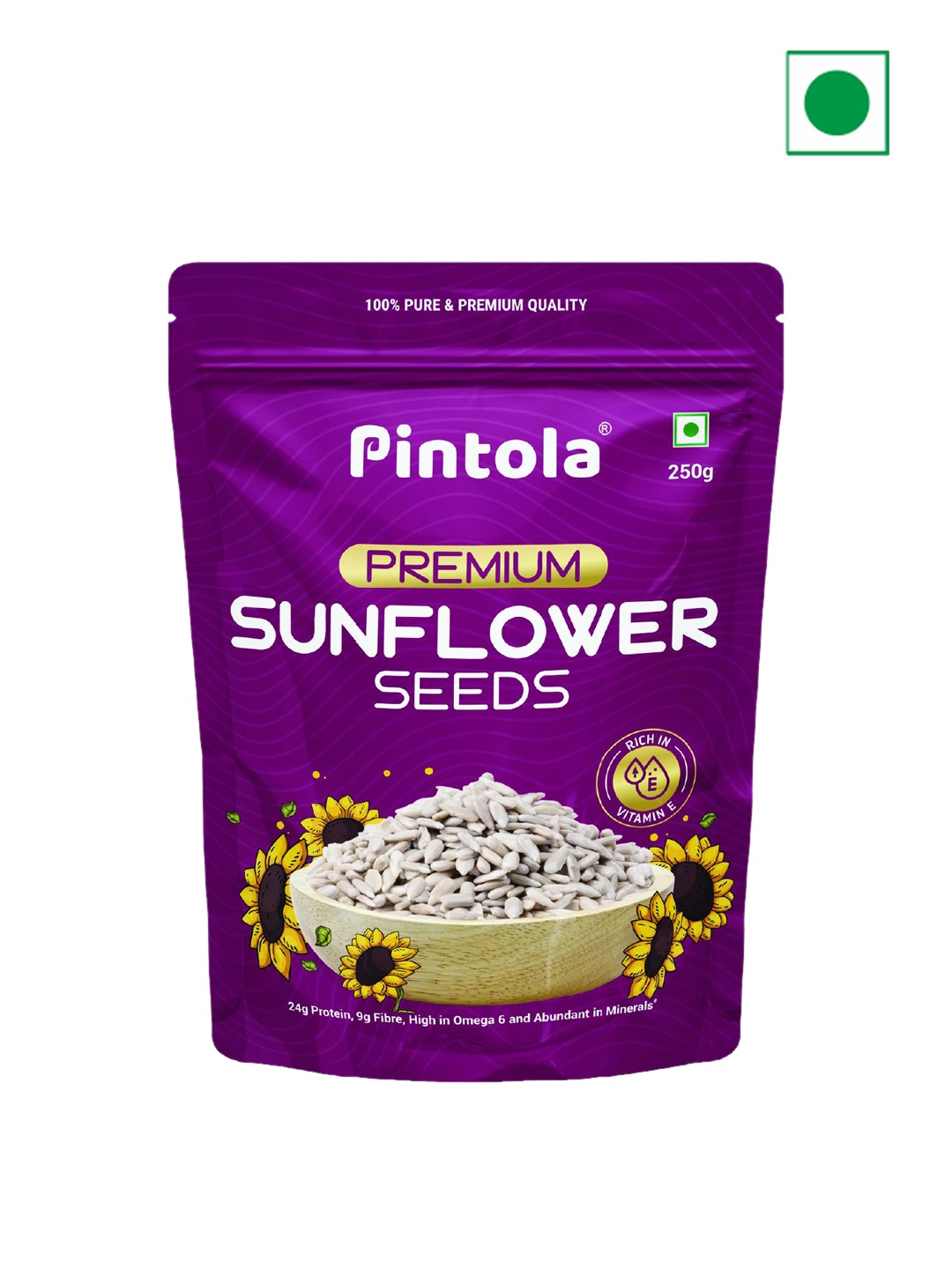 

Pintola Premium Sunflower Seeds 250g, Purple