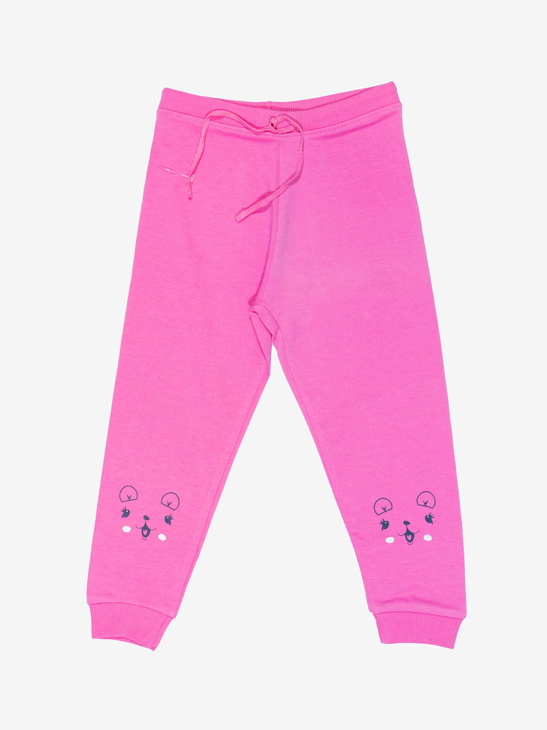 

Bodycare Girls Cotton Mid Rise Jogger, Pink