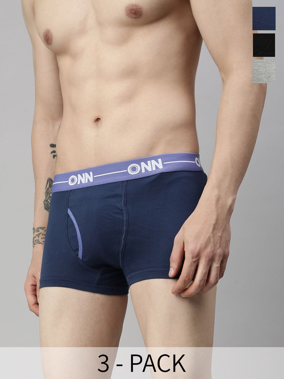 

ONN Pack Of 3 Assorted Trunks ONN_264_AST1_3PC
