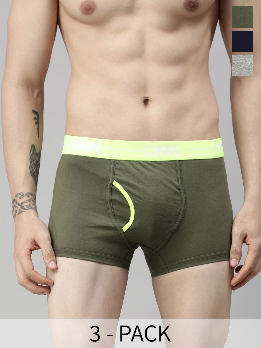 

ONN Pack Of 3 Assorted Trunks ONN_264_AST4_3PC