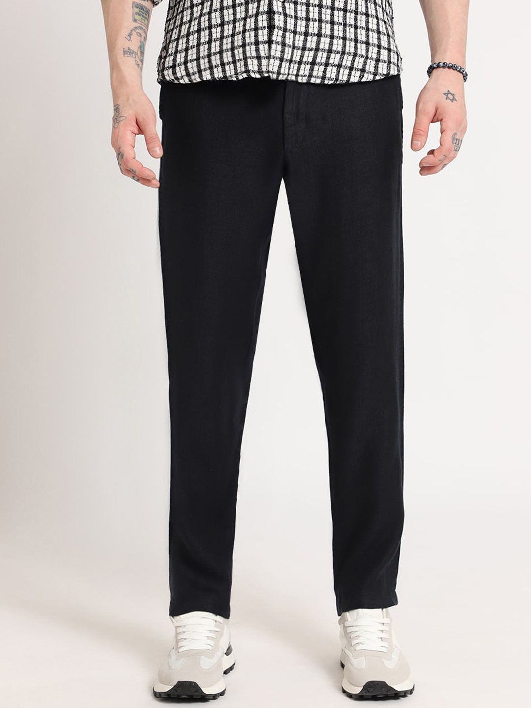 

Banana Club Men Relaxed Trousers, Blue