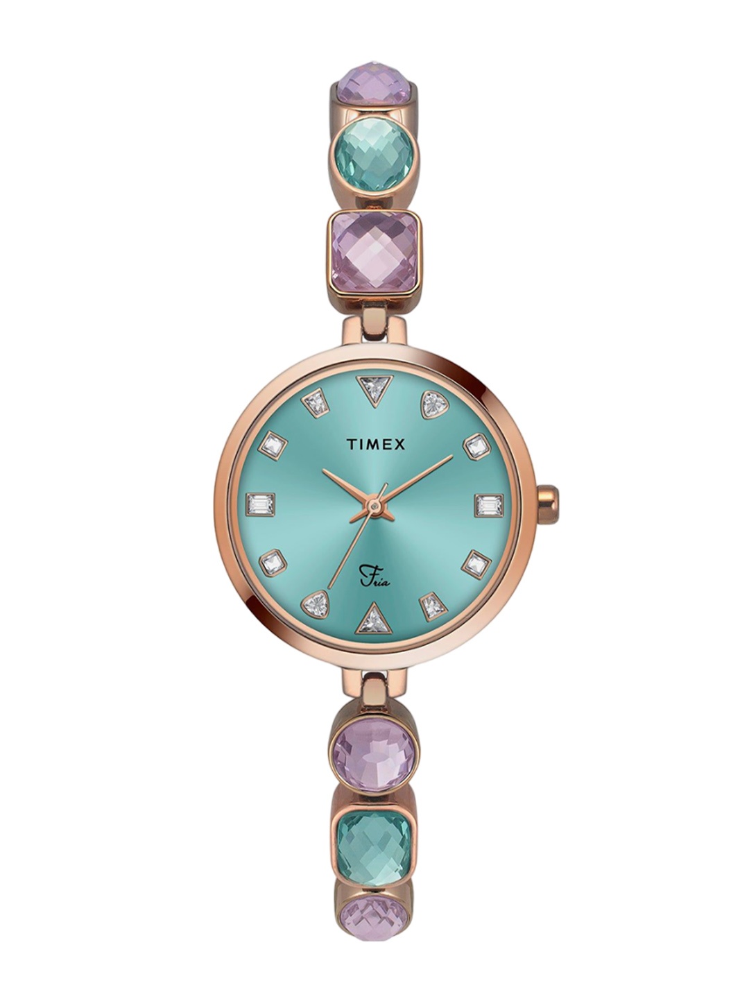 

Timex Women Dial & Bracelet Style Straps Analogue Watch TWEL17300-JIT, Blue