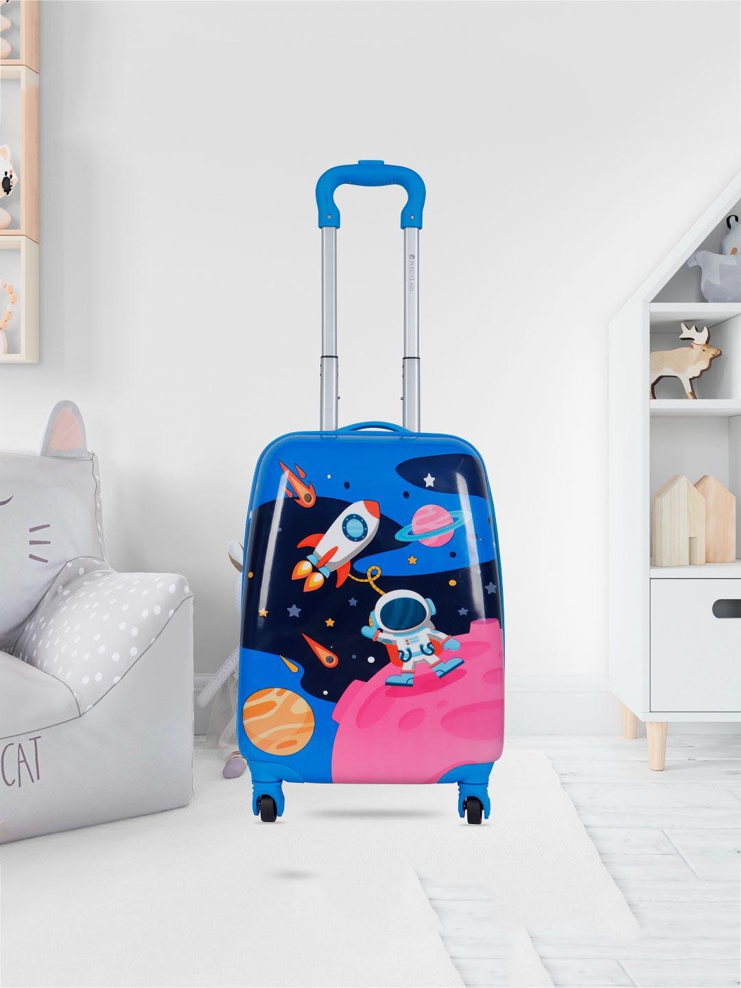 

Polo Class Printed Hard-Sided Medium Trolley Bag, Blue