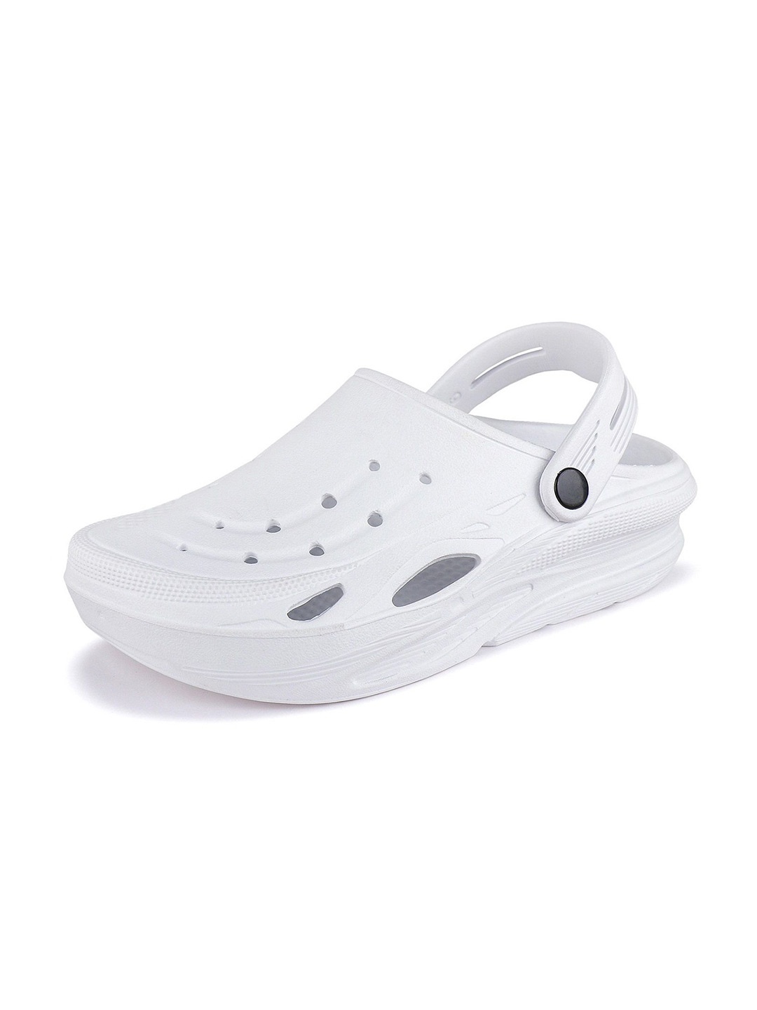 

BERSACHE Men Rubber Clogs, Grey