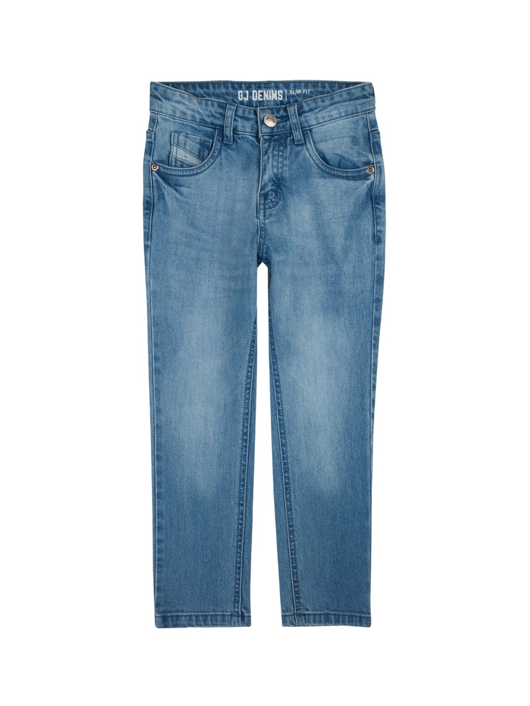 

Gini and Jony Boys Slim Fit Light Fade Jeans, Blue