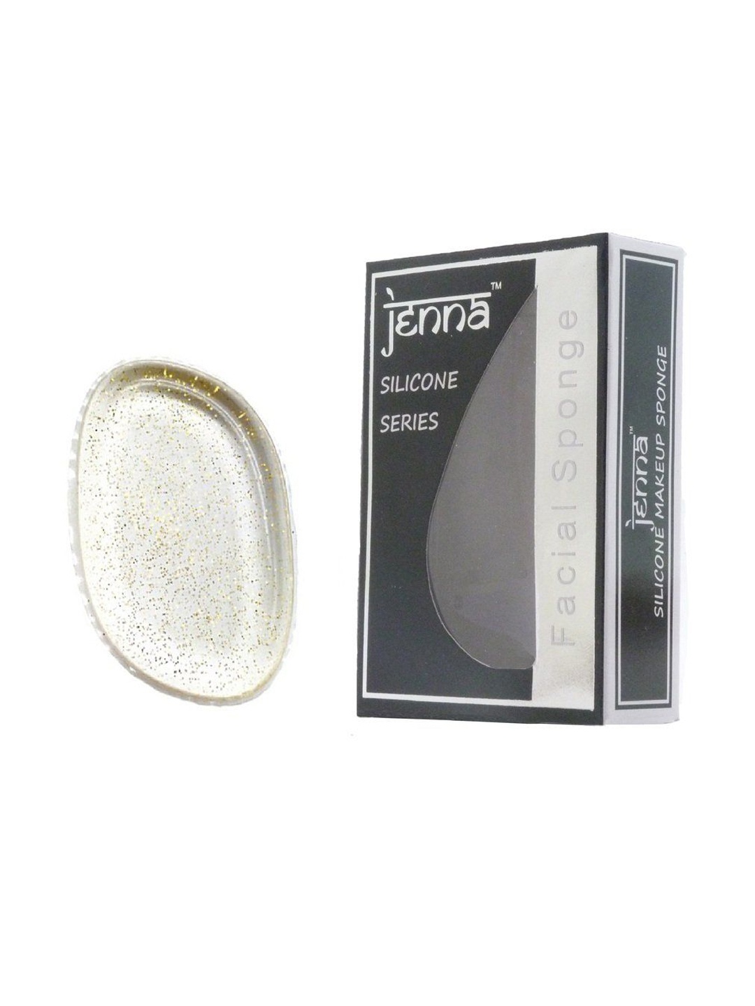

JENNA Silicone Jelly Makeup Sponge, White