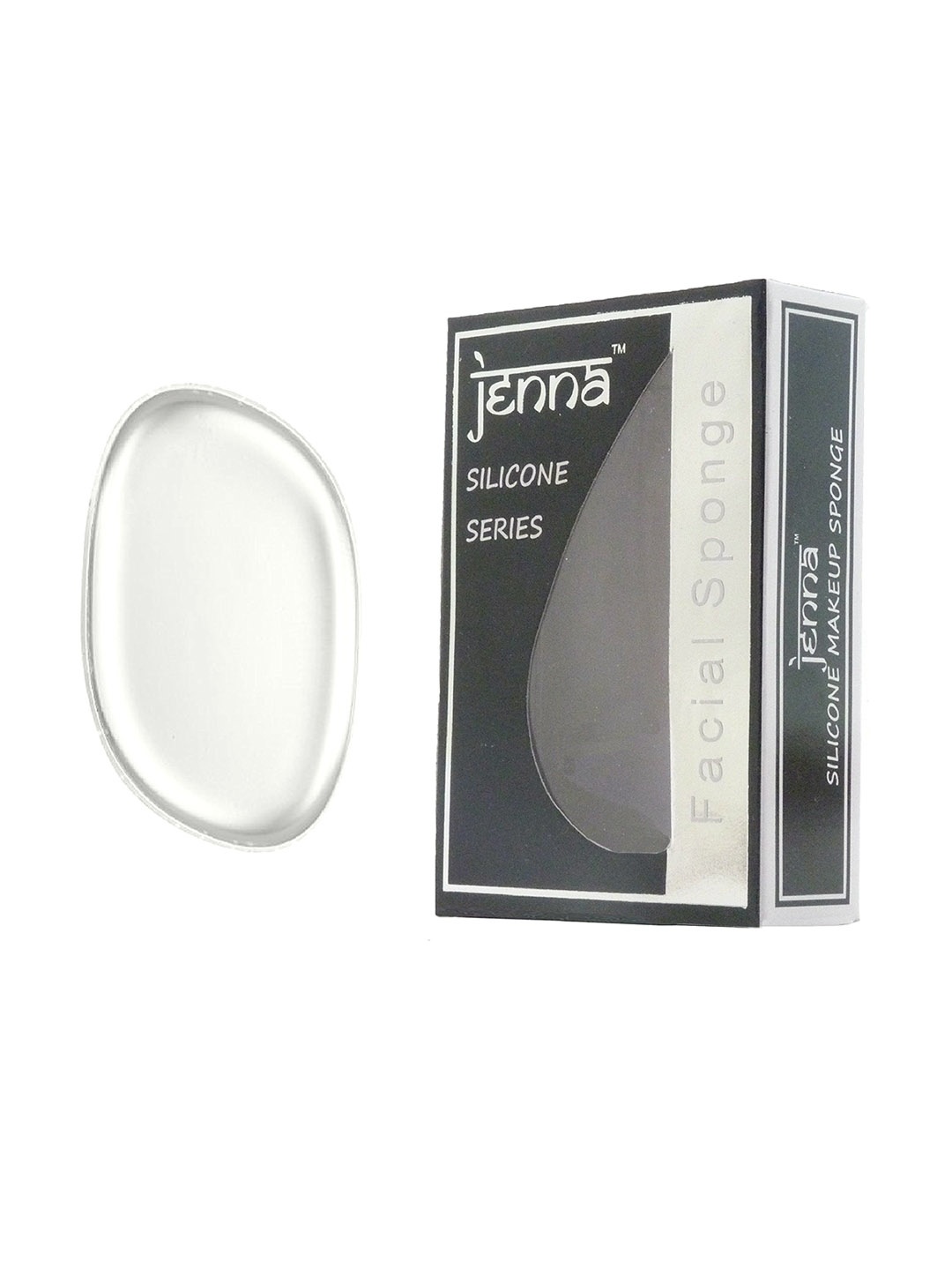 

JENNA Silicone Jelly Makeup Sponge, White