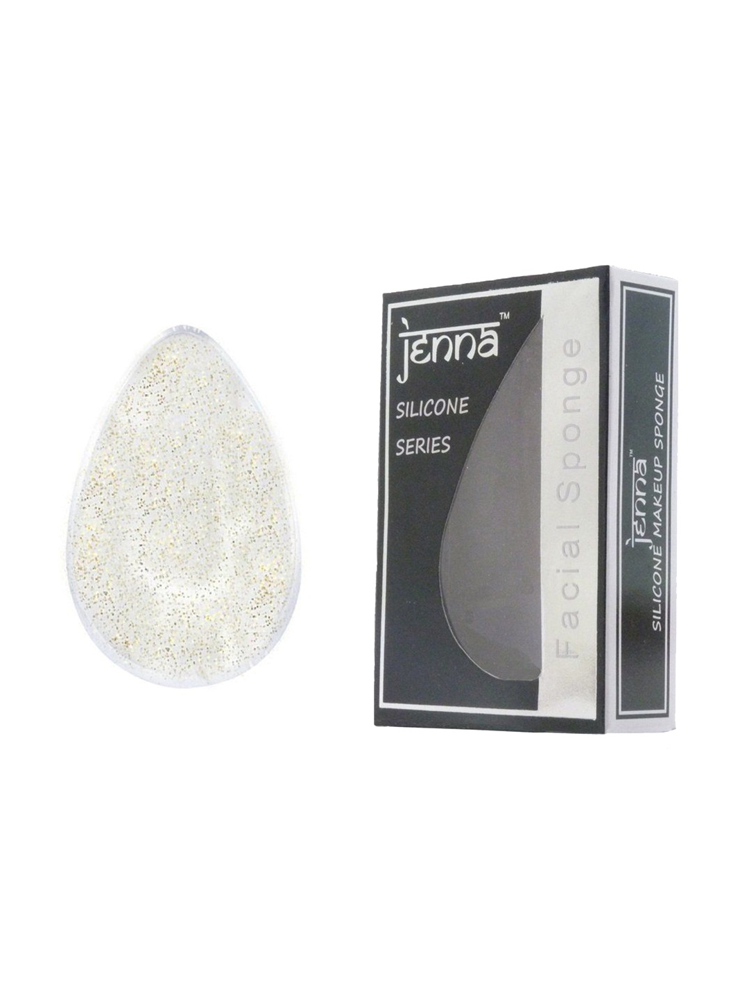 

JENNA Silicone Jelly Makeup Sponge, White