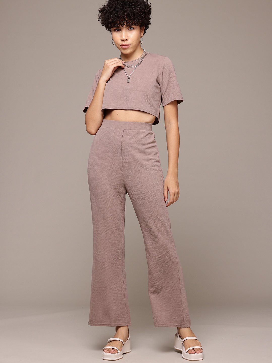 

Roadster Top & Trousers, Mauve