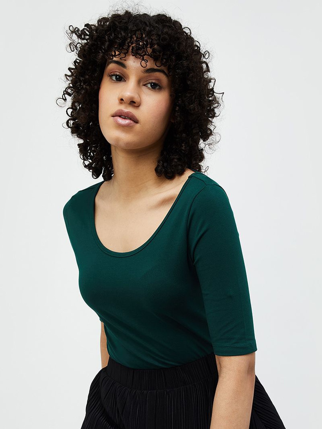 

Ginger by Lifestyle Cotton Top, Green