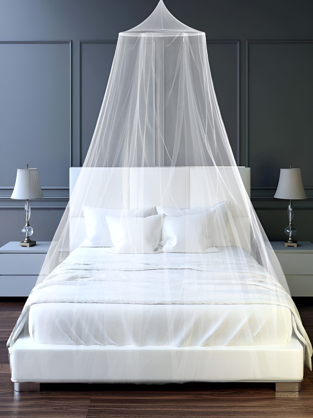 

MARUTI ENTERPRISE White King Size Hanging Mosquito Net