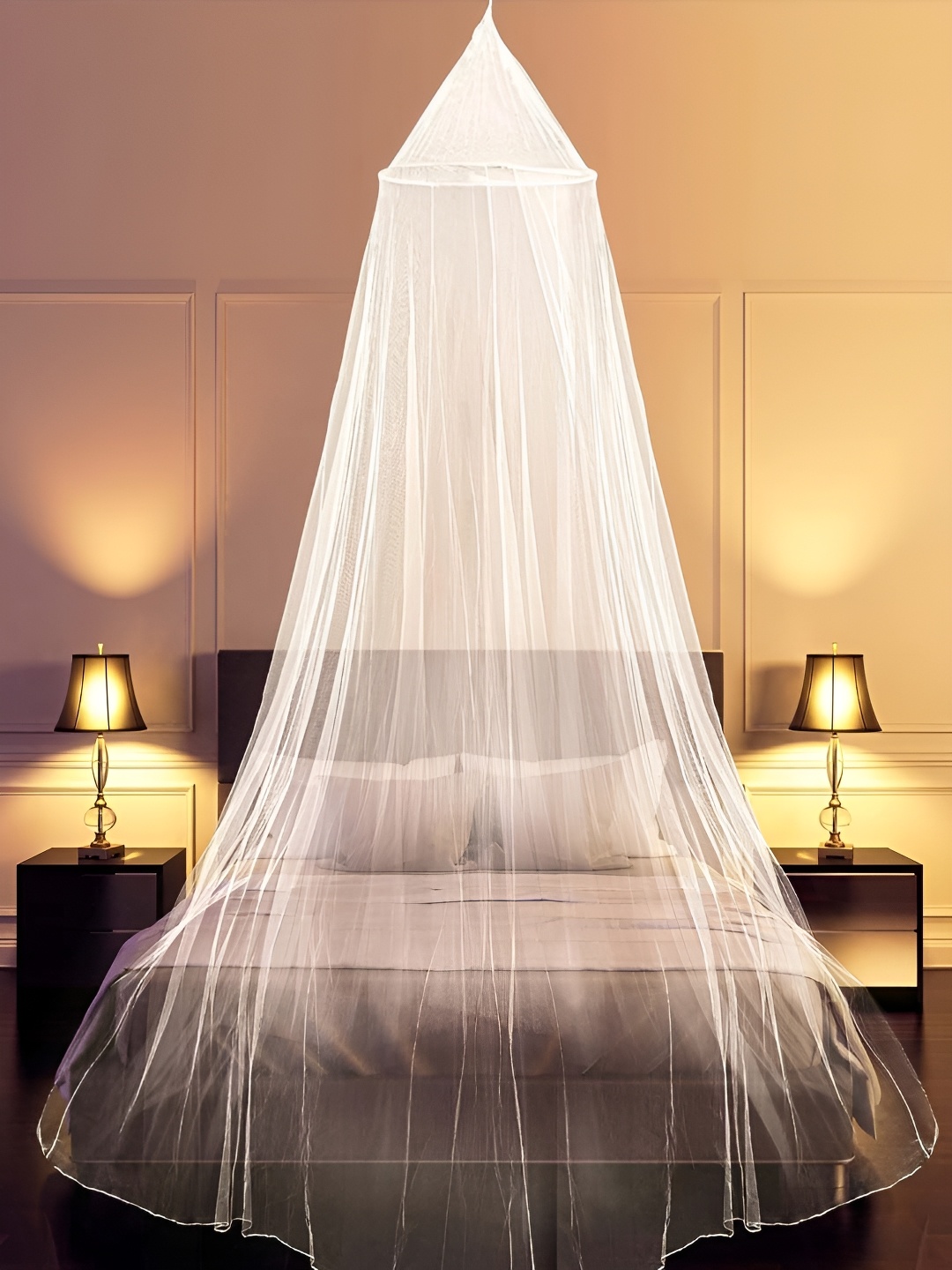 

MARUTI ENTERPRISE White King Size Hanging Mosquito Net