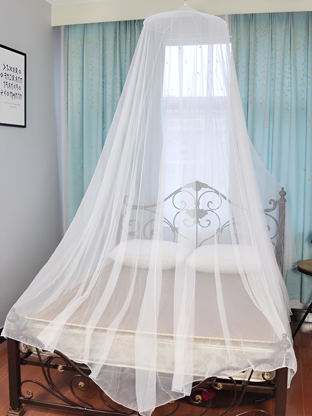 

MARUTI ENTERPRISE White King Size Hanging Mosquito Net
