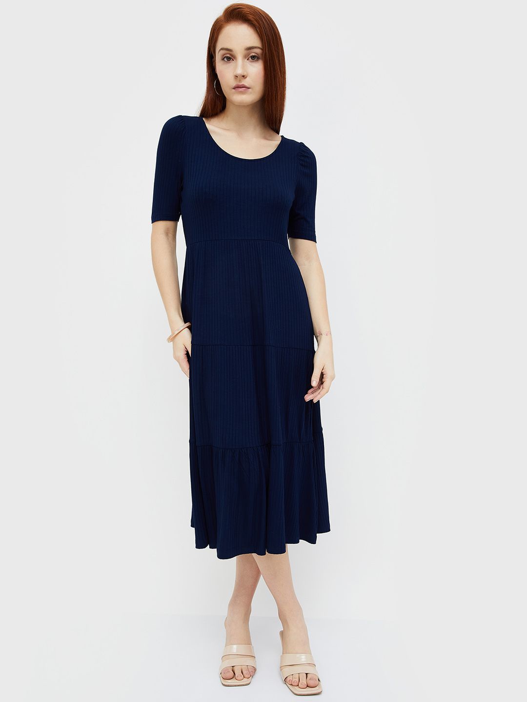 

CODE by Lifestyle A-Line Midi Dress, Blue
