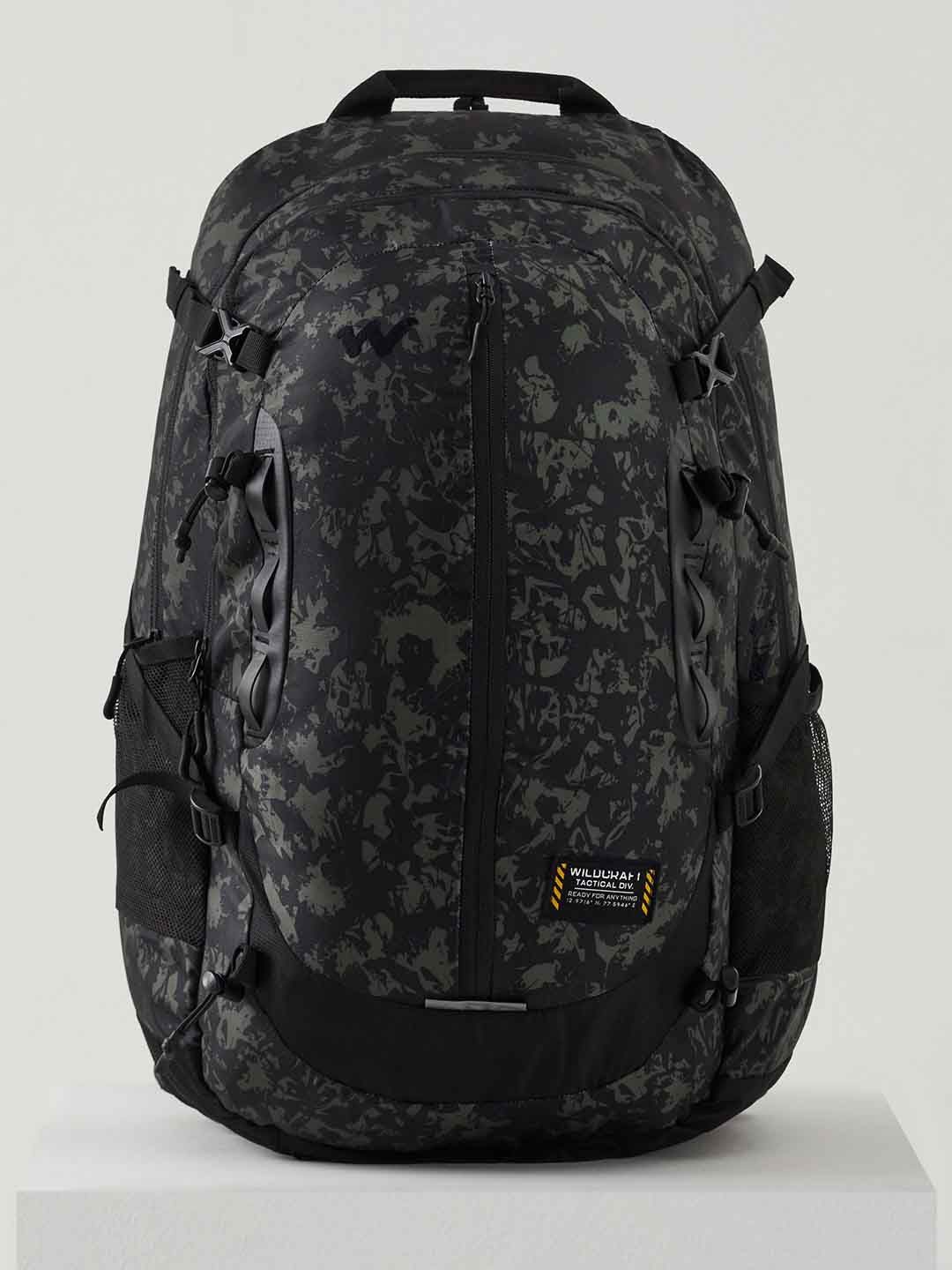 

Wildcraft Eiger 45 Printed Rucksacks, Black