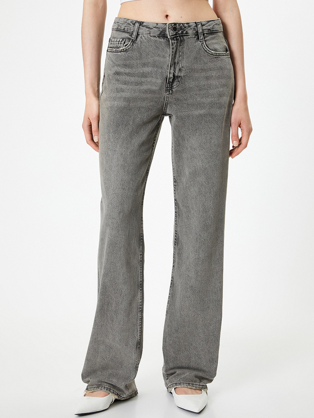 

Koton Women Trousers, Grey