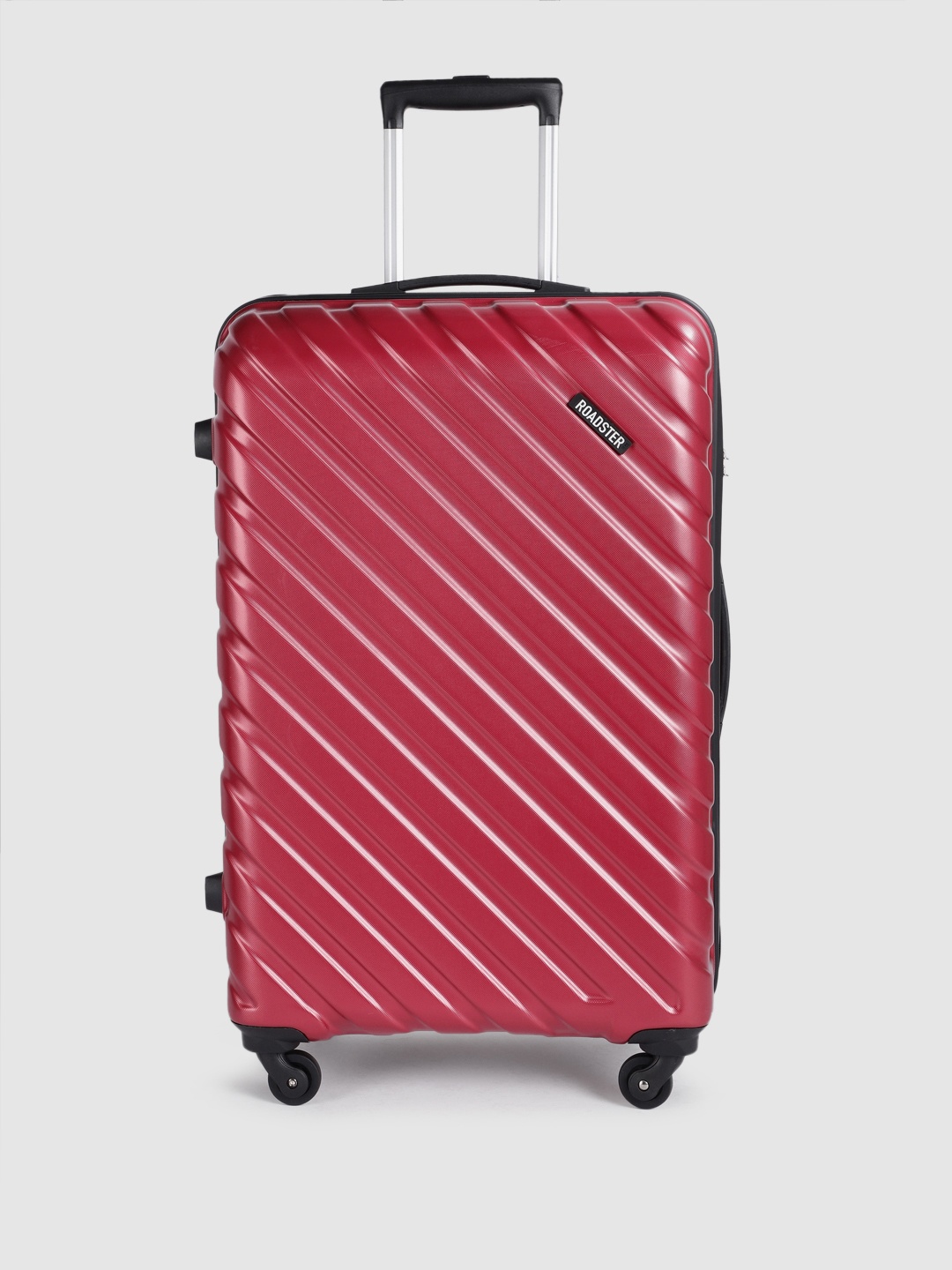 

Roadster Xtreme Hard-Sided 360-Degree Rotation Large Trolley Suitcase - Volume 91 L, Maroon