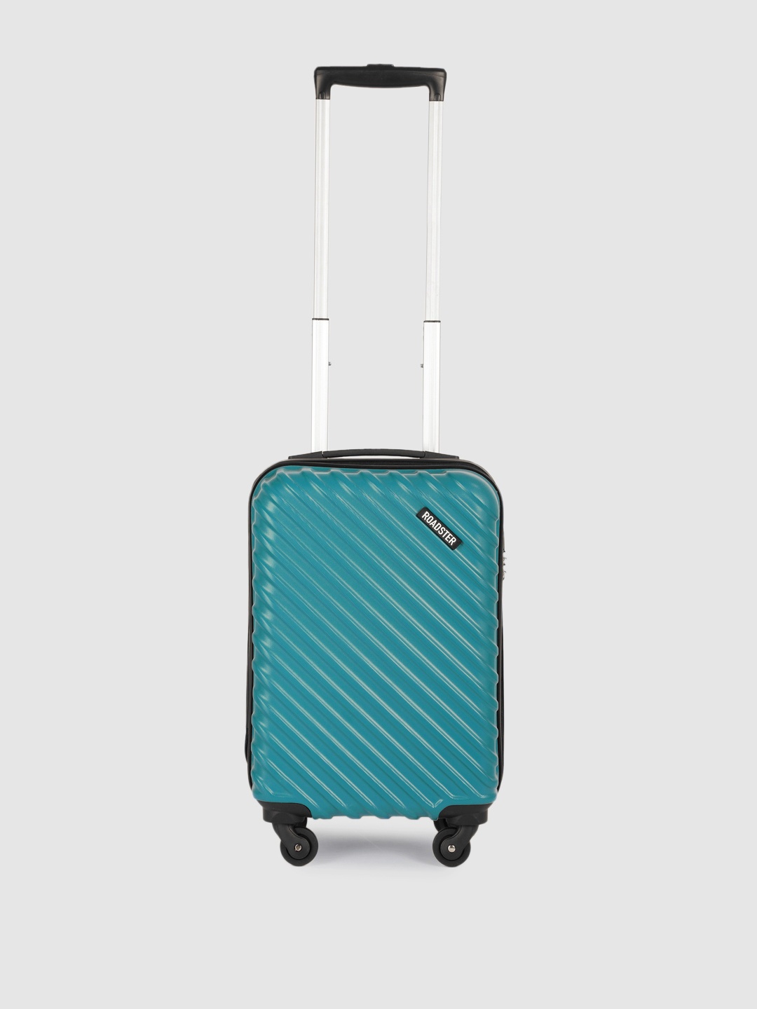 

Roadster Textured Hard-Sided Cabin Trolley Bag, Blue