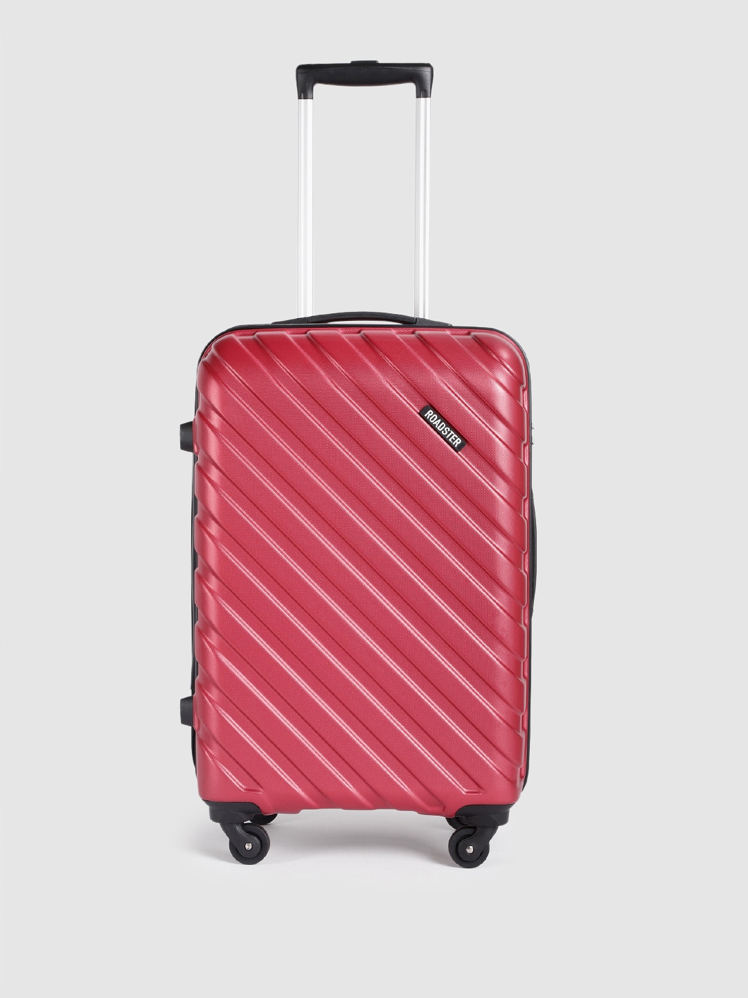 

Roadster Xtreme Hard-Sided 360-Degree Rotation Medium Trolley Suitcase - Volume 52 L, Maroon