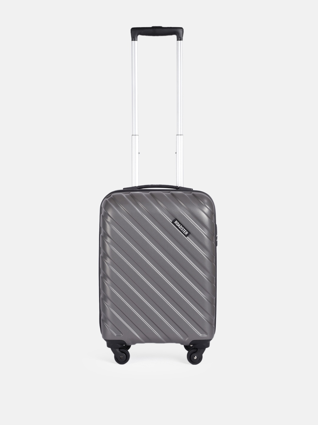 

Roadster Xtreme Hard-Sided 360-Degree Rotation Cabin Trolley Suitcase - Volume 37 L, Grey