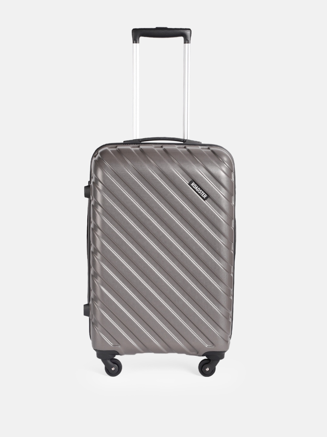 

Roadster Xtreme Hard-Sided 360-Degree Rotation Medium Trolley Suitcase - Volume 52 L, Grey