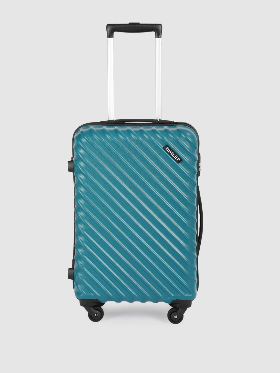 

Roadster Textured Hard-Sided Medium Trolley Bag, Blue